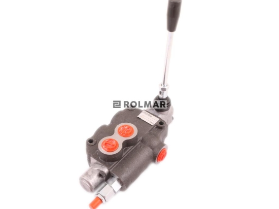 Rozdzielacz hydrauliczny jednosekcyjny (1-sekcyjny) 80L z zatrzaskiem