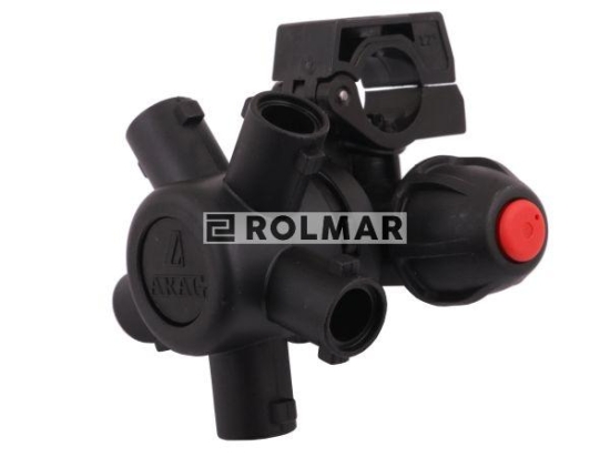 Oprawa rozpylaczy dysz 5-drożna 1/2" na otwór 10mm bez kołpaka opryskiwacz Arag ( sprzedawane 5 )