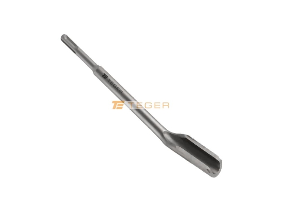 Dłuto do betonu kanałowe - SDS PLUS 22x250 mm / TEGER
