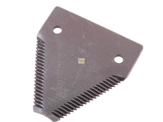 Nóż żniwny 84x76x3mm otwór 6.5 zastosowanie 611203.1 Claas WARYŃSKI ( sprzedawane po 25 )