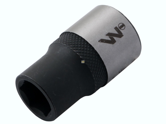 Nasadka sześciokątna 1/2". 13 mm. CrV50BV30. DIN 3124. Waryński