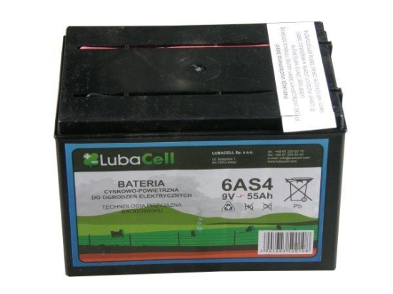 Bateria 6AS4 55Ah 9V 
