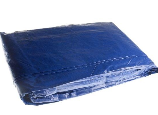 Plandeka LEKKA 5x8m (niebieska) gramatura 55g/m2