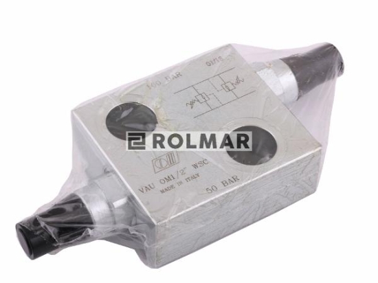 Zawór krzyżowy przelewowy VAUOM 1/2" WSC 50L 160bar (do silników BMP i BMR. do owijarek)
