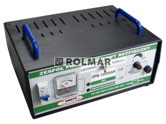 Prostownik z rozruchem 12V 32A/280A Hertz