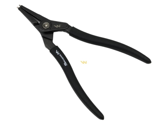 Specjalistyczne szczypce do pierścieni osadczych, 228 mm zewnętrzne proste 9", do prac w mechanice, Waryński
