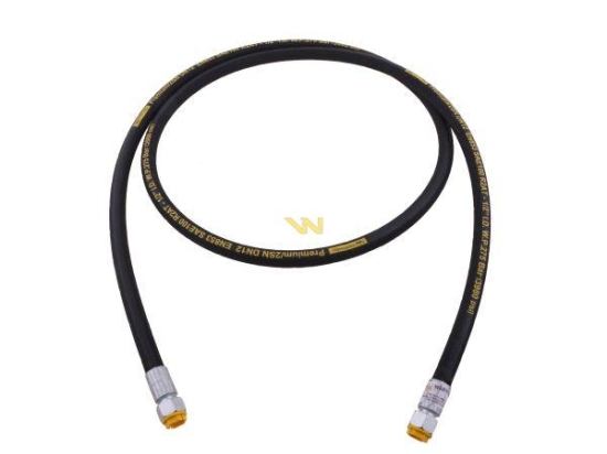 Przewód hydrauliczny 275 bar gwint M22x1.5 proste L-3000mm DN12-2SN (AA-13-3000; P11P11) 27.5MPa Waryński