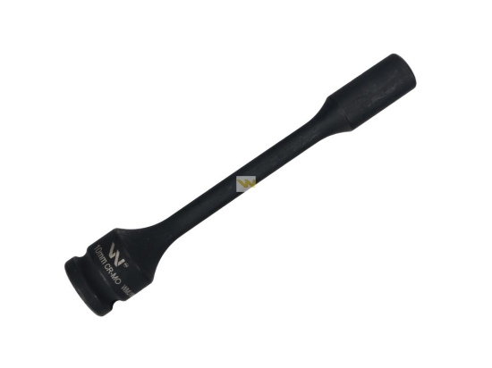 Nasadka udarowa 1/2", sześciokątna slim ze stali CrMo 10mm długość 150 mm, stosowane w mechanice do kluczy udarowych, Waryński