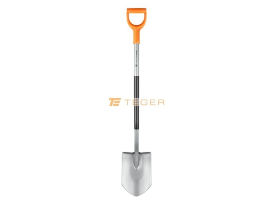 Szpadel szpiczasty na metalowym trzonku Extreme / TEGER