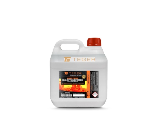 Piana aktywna dwufazowa do ciężkich zabrudzeń - EXTRA STRONG, 2l - koncentrat, Teger