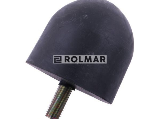 Resor. odbój gumowy śruba M12 wysokość 74mm NR-192 Przyczepa