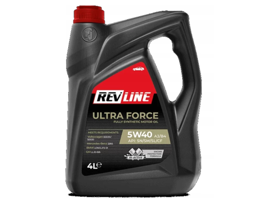 Olej syntetyczny Revline Ultra Force 4 l 5W-40