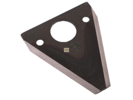 Nóż żniwny 90x76x3mm otwór 6.5 zastosowanie D18 Fortschritt WARYŃSKI ( sprzedawane po 25 )