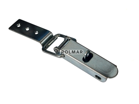 Spinacz. zaczep. zamek burty uniwersalny 195 mm x 30 mm. ze skoblem. klamra z drutu fi-5mm