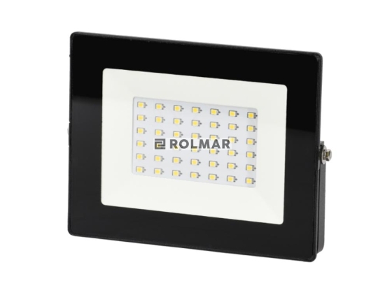 Naświetlacz, Lampa LED SMD 230V 50W 4000K 4280LM IP65 CZARNY
