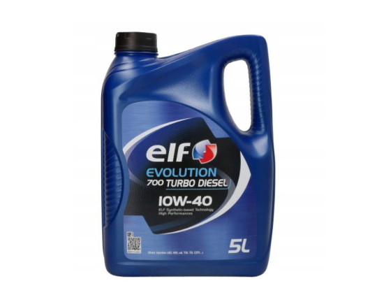 Olej silnikowy półsyntetyczny Elf Evolution 700 Turbo Diesel 5 l 10W-40
