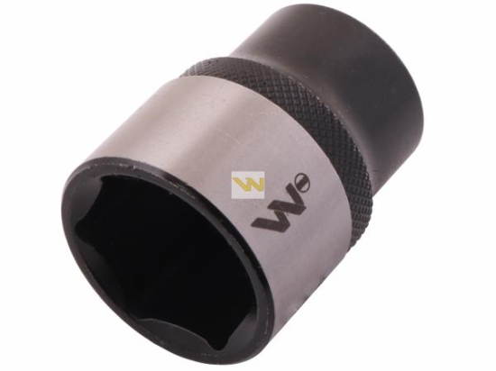Nasadka sześciokątna 1/2". 22 mm. CrV50BV30. DIN 3124. Waryński
