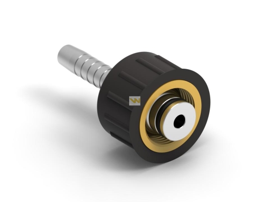 Zakucie nakretka do myjek (pasuje do Karcher) na waz DN08 GW M22x1.5 (RM-KARDN08NM) PREMIUM Waryński ( sprzedawane po 10 )