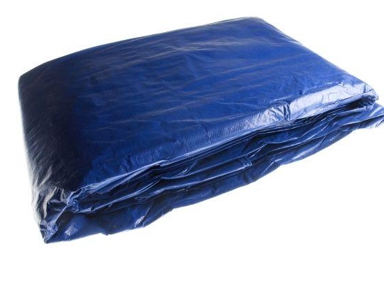Plandeka LEKKA 8x12m (niebieska) gramatura 55g/m2