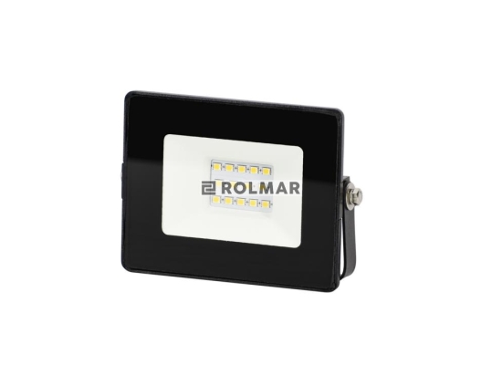 Naświetlacz, Lampa LED SMD 230V 10W 4000K 800LM IP65 CZARNY