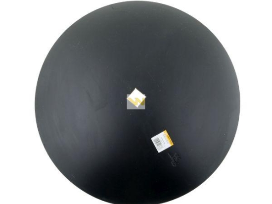 Talerz gładki fi 610 otwór 35x35 stal borowa 8mm Waryński