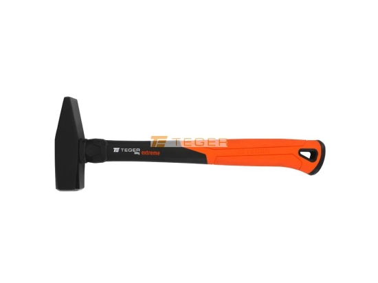 Młotek ślusarski z trzonkiem fiberglass 800 g Extreme / TEGER