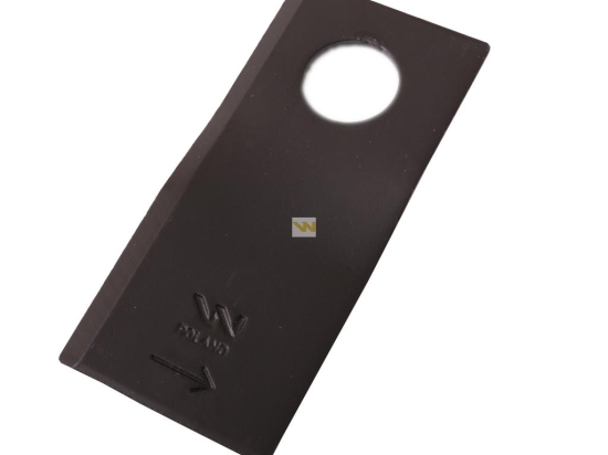 Nóż. nożyk kosiarka lewy 108X50X3mm otwór 21 zastosowanie RF 108/3 Famarol WARYŃSKI ( sprzedawane po 25 )