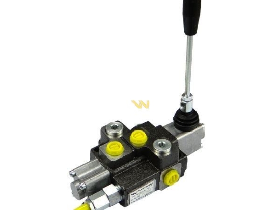 Rozdzielacz hydrauliczny 1-sekcyjny max przepływ 40L  z zatrzaskiem Waryński
