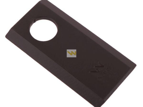 Nóż. nożyk kosiarka 89X46X4mm otwór 20.5 zastosowanie 2220-101A JF-Stoll WARYŃSKI ( sprzedawane po 25 )