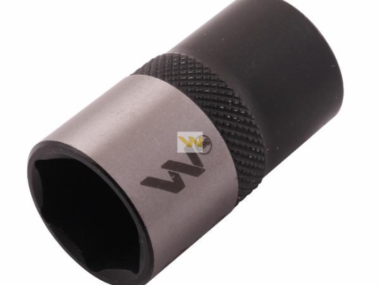Nasadka sześciokątna 1/2". 14 mm. CrV50BV30. DIN 3124. Waryński