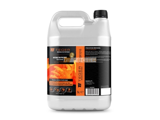 Mydło w płynie PROFESSIONAL 5l / TEGER