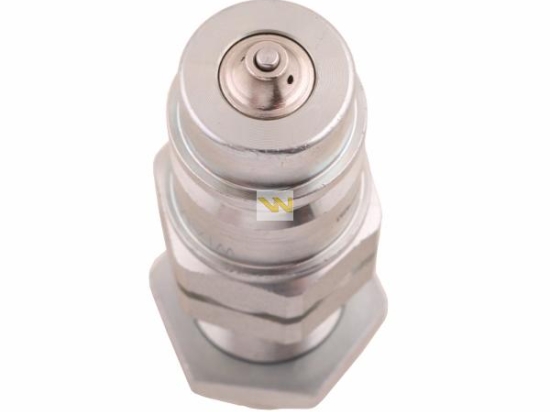 Szybkozłącze hydrauliczne wtyczka long z eliminatorem ciśnienia M22x1.5 gwint zew. EURO (9100822W) (ISO 7241-A) Waryński