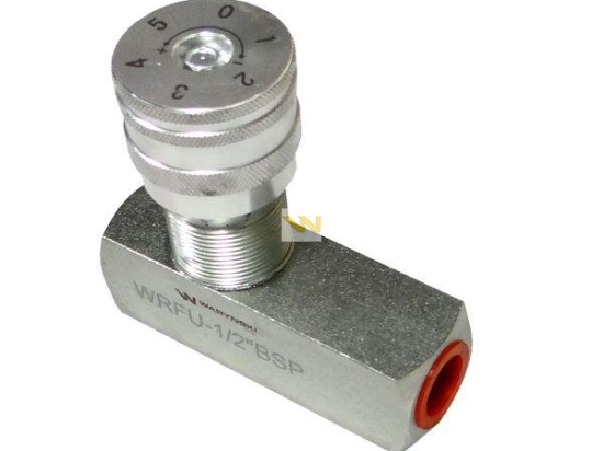 Zawór dławiąco-zwrotny WRFU 90 1/2"BSP Waryński
