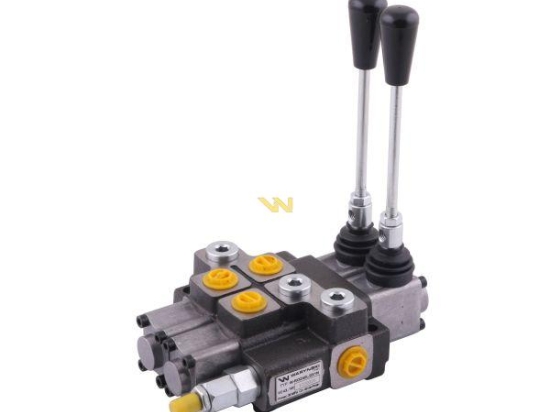 Rozdzielacz hydrauliczny 2-sekcyjny max przepływ 40L (1-sekcja nurnikowa) Waryński