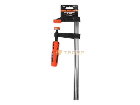 Ścisk stolarski śrubowy, TYP F  80x300 mm, Teger