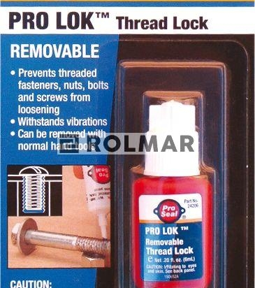 Środek przeciwko odkręcaniu się śrub usuwalny Pro Seal 6ml