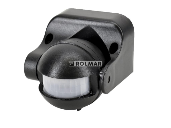 CZUJNIK RUCHU 1200W 180 CZARNY