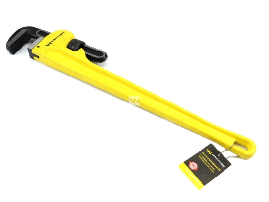 Klucz do rur typ amerykański 24" wzmocniony szczęki CrMo max średnica 90 mm  Waryński
