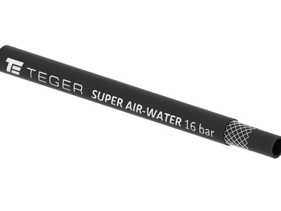 Wąż do sprężonego powietrza i wody SUPER AIR-WATER - DN6.3 - 16 bar / 1.6 Mpa TEGER (sprzedawane po 50m)