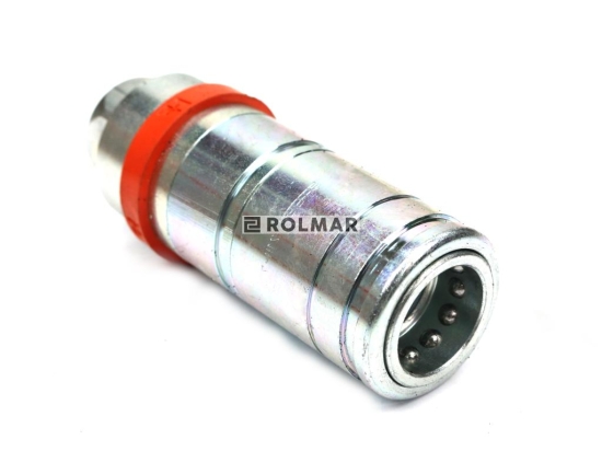 Szybkozłącze hydrauliczne gniazdo PUSH-PULL gwint wew.1/2"BSP seria 3CFHF (max.strumień 250 l/min) ISO-A oryginał Faster