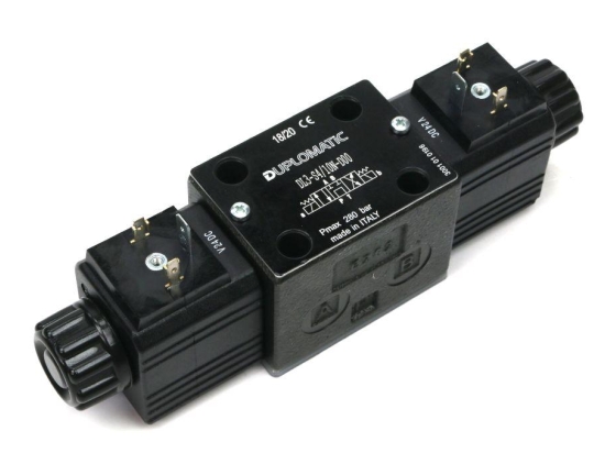 Rozdzielacz (elektrozawór) suwak "n" DL3-S4/10N-D24 24V DC (cewka x 2) Compact 280bar. 50l/min Duplomatic