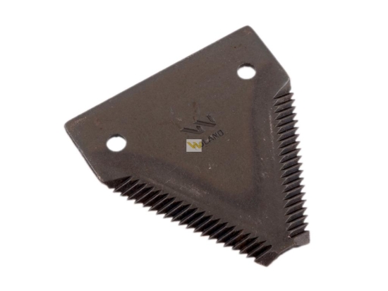 Nóż żniwny 80x76x2.8mm otwór 6.3 zastosowanie 87728905 Case-IH New Holland WARYŃSKI ( sprzedawane po 25 )