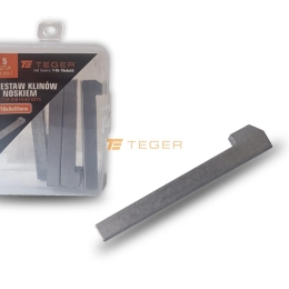 Klin z noskiem 10x8x55 TEGER, (sprzedawane po 5)