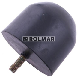 Resor. odbój gumowy śruba M12 wysokość 86mm NR-193 Przyczepa