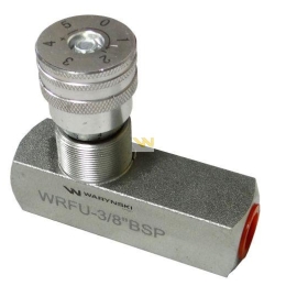 Zawór dławiąco-zwrotny WRFU 90 3/8"BSP Waryński