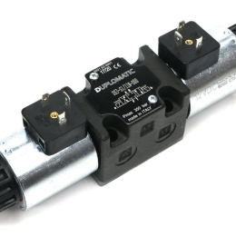 Rozdzielacz (elektrozawór) suwak "odcięty" DS3-S1/11N-D12 12V DC (cewka x 2) Heavy 350bar. 100l/min Duplomatic