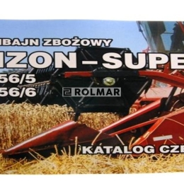 Katalog kombajn zbożowy Bizon- Super Z 56 (ZO56/5 . ZO56/6)