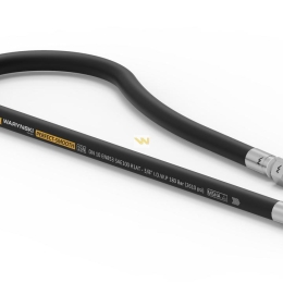 Przewód hydrauliczny gładki z uszczelnieniem - gwint M18x1.5 proste L-740mm DN10-1SN (AA-740/M18X1.5/18MPA; P11P11) 18MPa Waryński