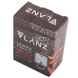 Lampa robocza kwadratowa mini 15W 5 LED GLANZ
