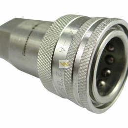 Szybkozłącze hydrauliczne gniazdo G1/2"BSP gwint wewnętrzny ISO 7241-A Waryński